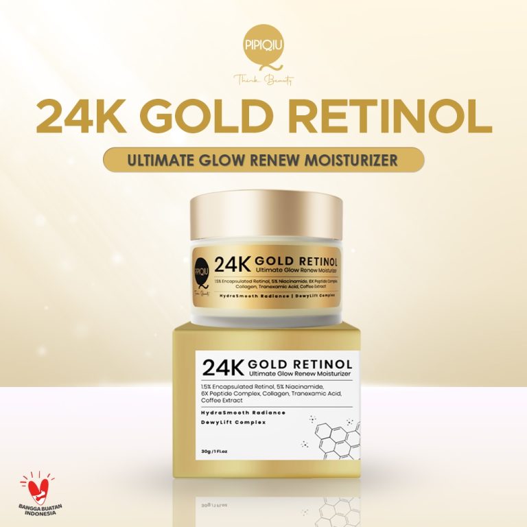 Pipiqiu 24K Gold Retinol Ultimate Glow Renew Moisturizer 30g