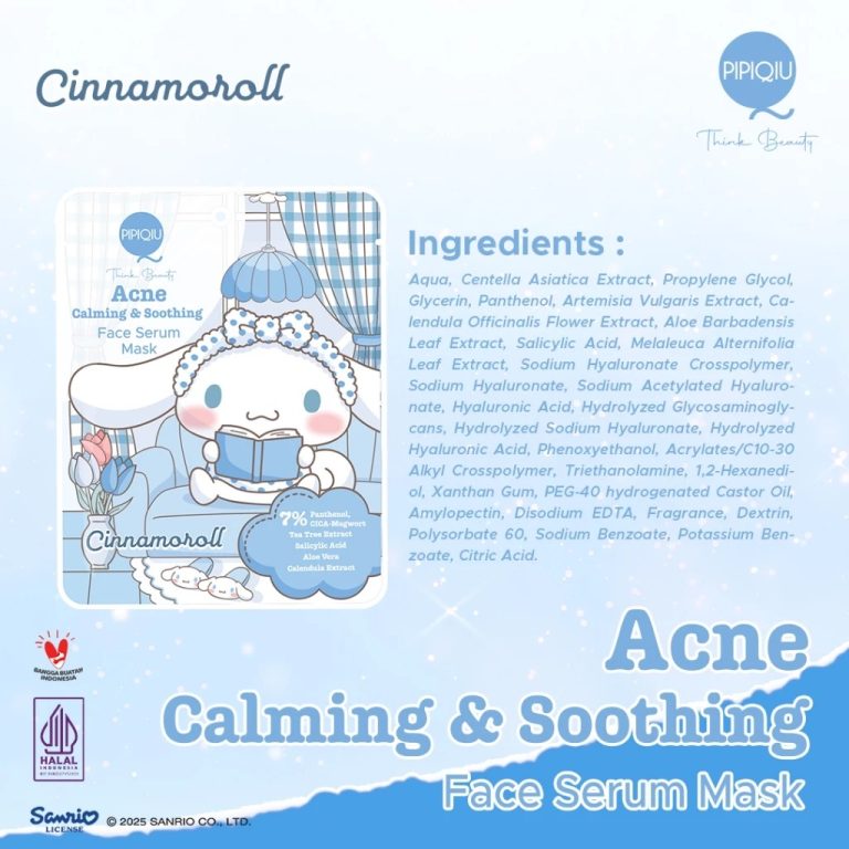 Pipiqiu Acne Calming & Soothing Face Serum Mask