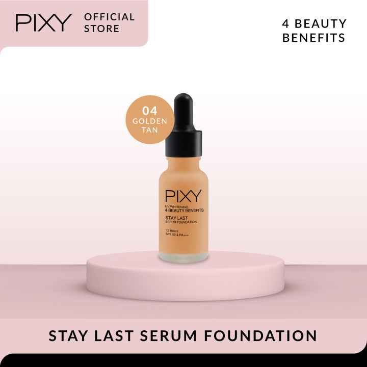 PIXY Stay Last Serum Foundation 04