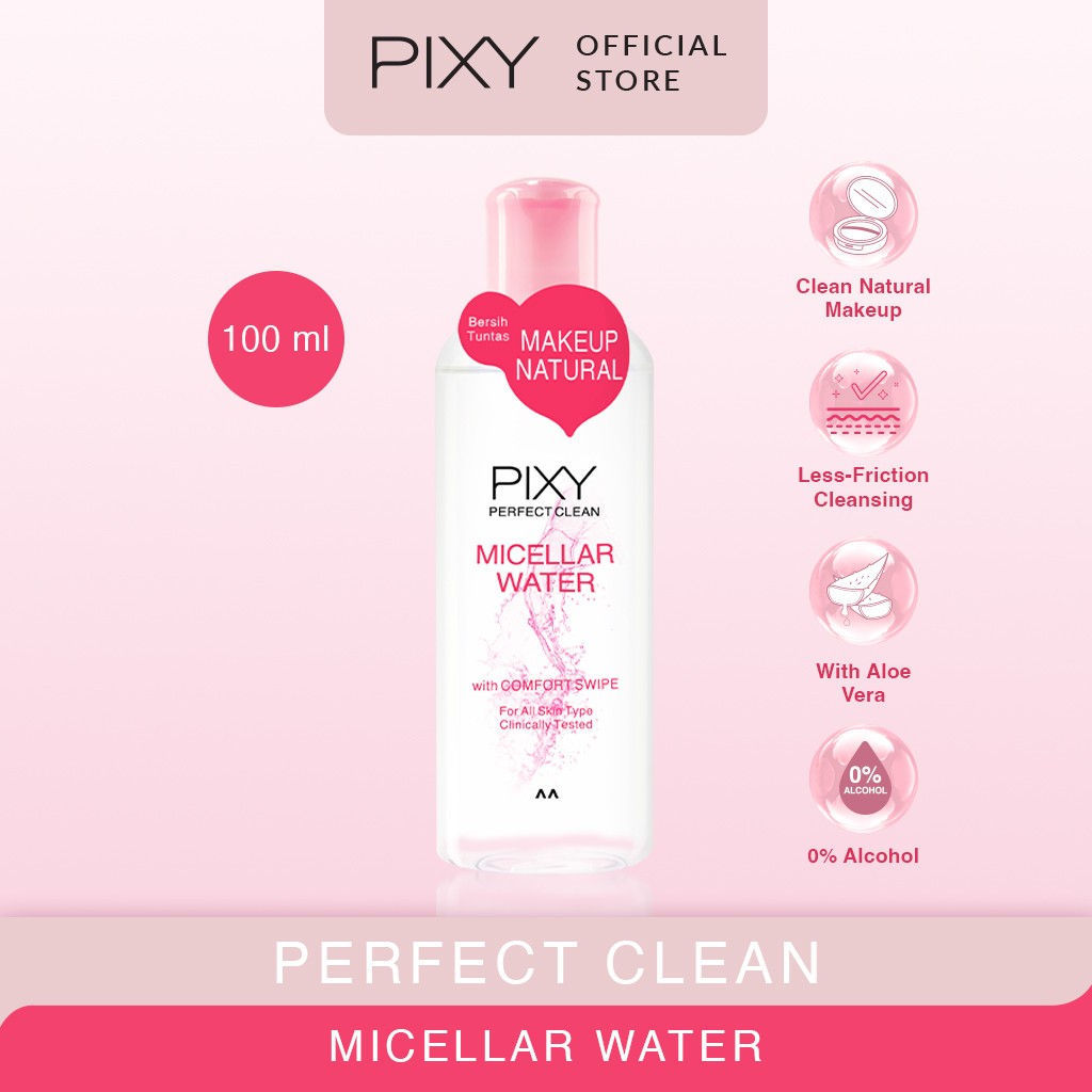 Pixy Perfect Clean Micellar Water With Comfort Swipe 100Ml