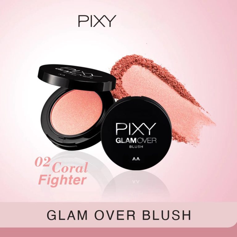 Pixy Glamover Blush 02 Coral Fighter