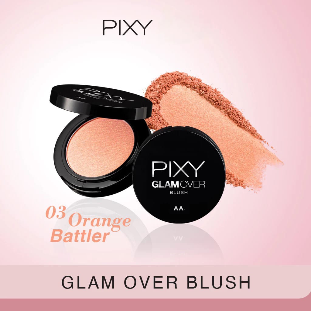 Pixy Glamover Blush 03 Orange Battler