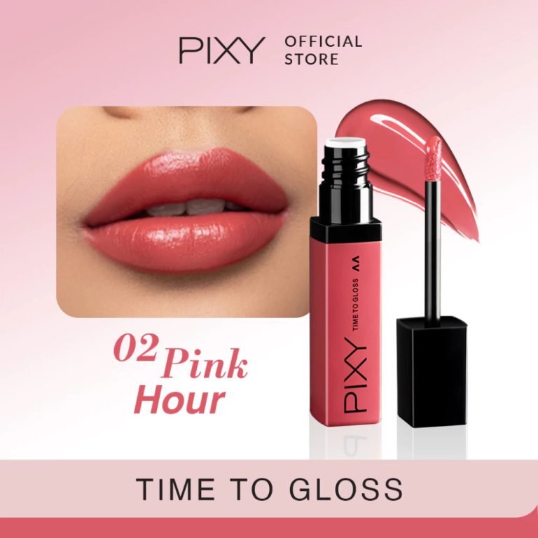 Pixy Time To Gloss 02 Pink Hour