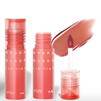 Pixy Hydra Glass Lip Tint 02 Strawberry Crepe