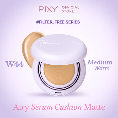 Pixy Airy Serum Cushion Matte Shade W44 Medium Warm