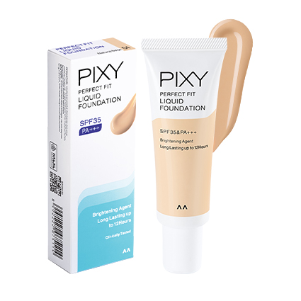 Pixy Perfect Fit Liquid Foundation Spf 35 Pa+++ 04 Natural Beige
