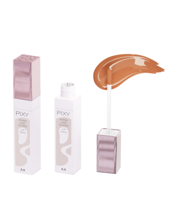 Pixy Hyperlast Glazed Lip Vinyl 01 Barely Peachy