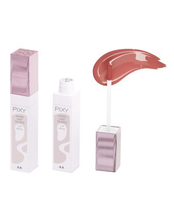 Pixy Hyperlast Glazed Lip Vinyl 02 Coral Courage