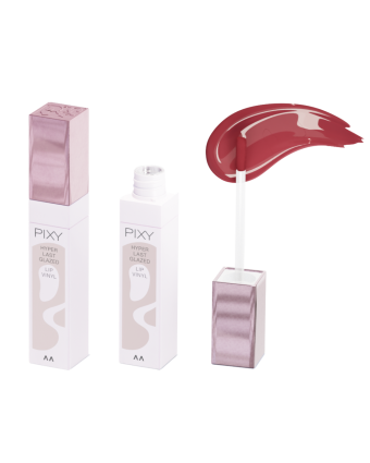 Pixy Hyperlast Glazed Lip Vinyl 05 Fiery Crimson