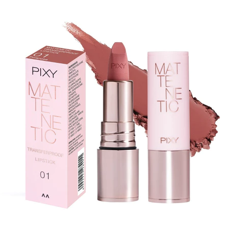 Pixy Mattenetic Transferproof Lipstick 01