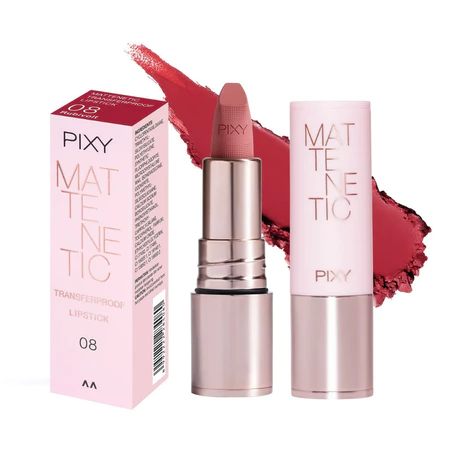 Pixy Mattenetic Transferproof Lipstick 08