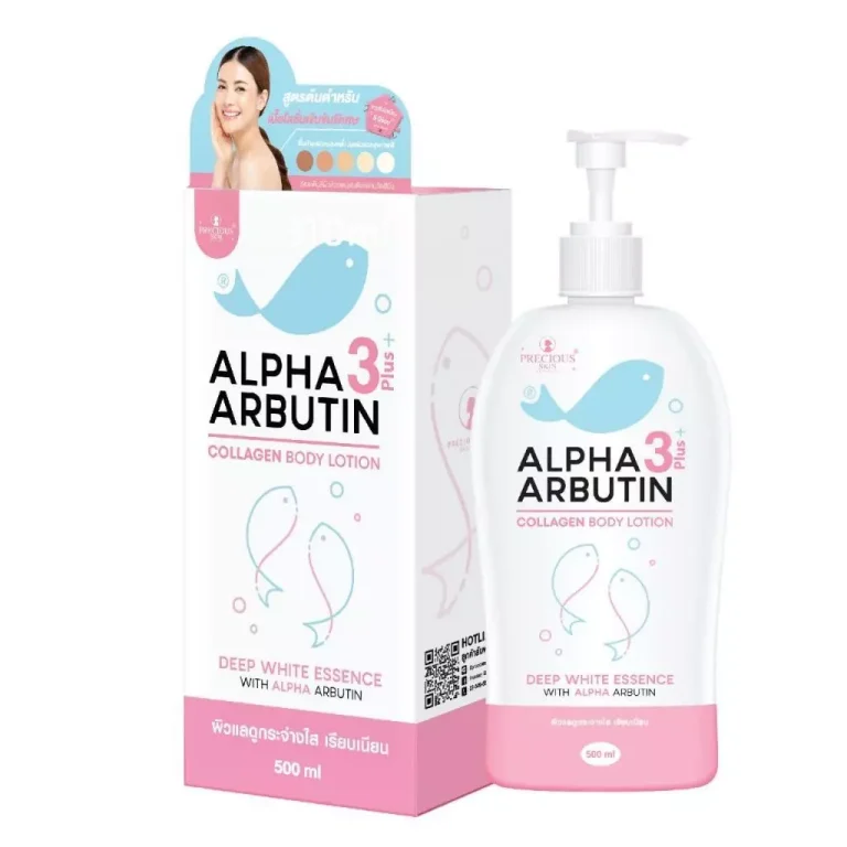 Precious Skin Alpha Arbutin 3 Plus Collagen Whitening Lotion 500ml