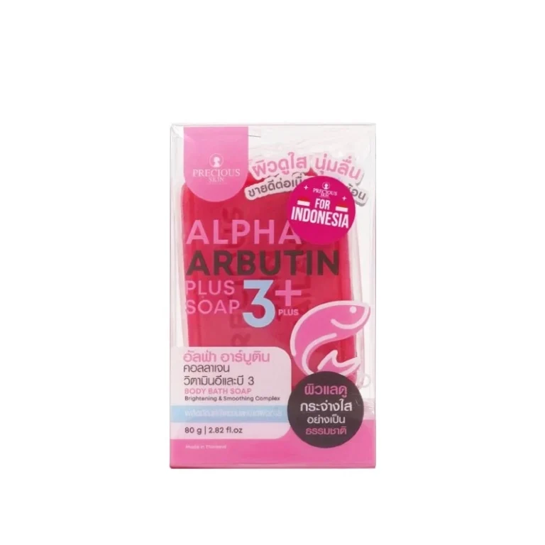 Precious Skin Alpha Arbutin 3 Plus Collagen Whitening Soap 80g