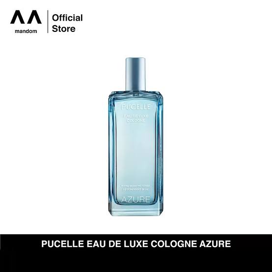 Pucelle Eau De Luxe Cologne Warm Skies Pictured As Confident Blue 100Ml