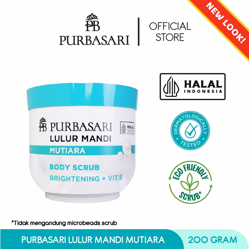 LULUR MANDI MUTIARA 200 GR