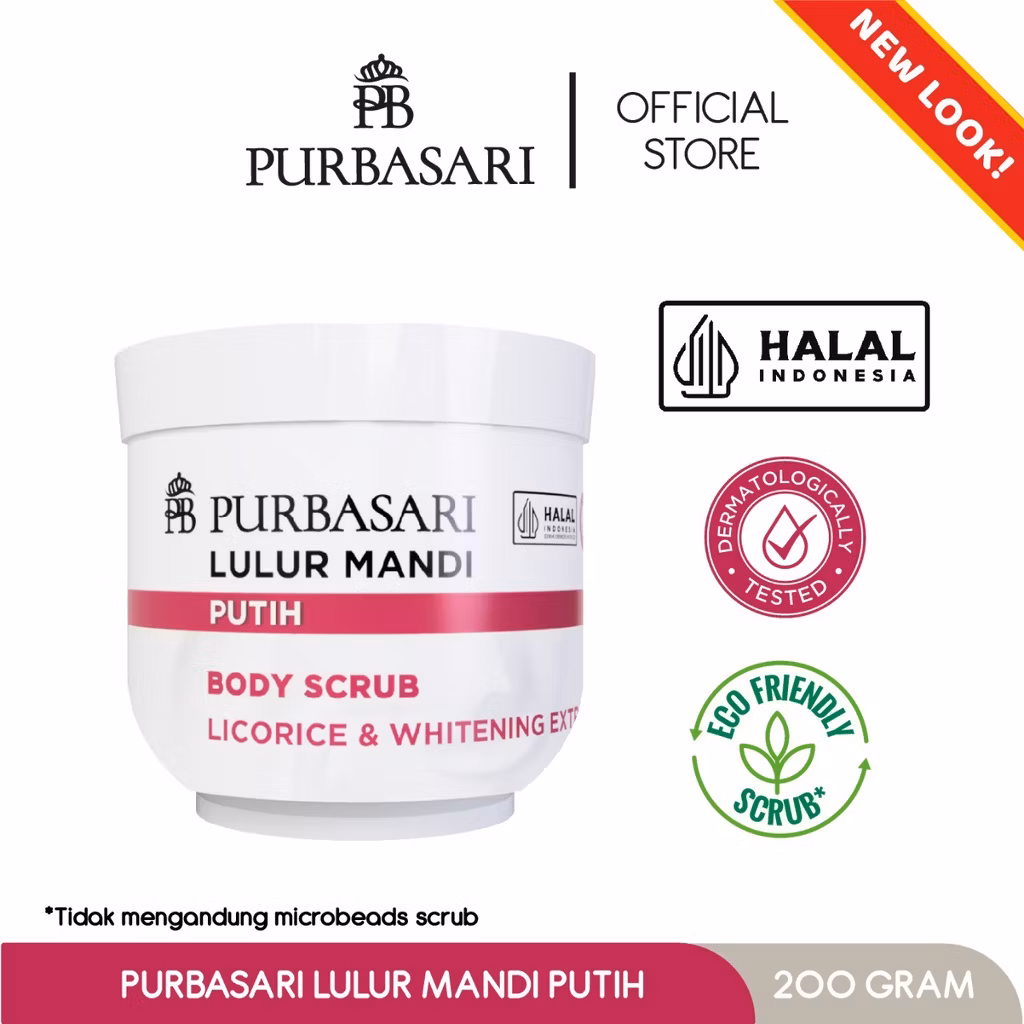 LULUR MANDI PUTIH 200 GR
