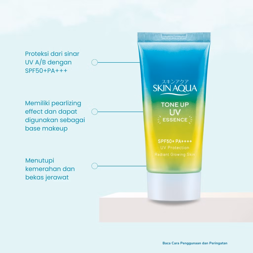 Skin Aqua Tone Up UV Essence – Mint Green 40gr