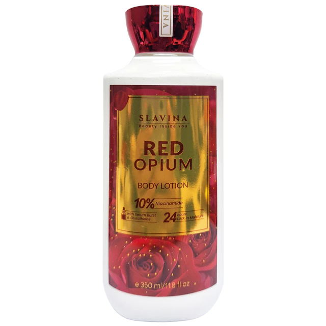Slavina Body Lotion Red Opium 350ML