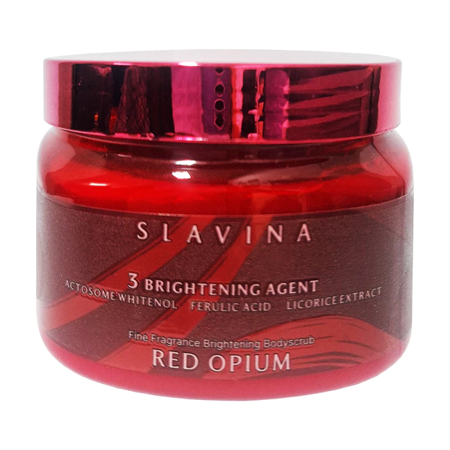 Slavina Body Scrub Red Opium 300ml