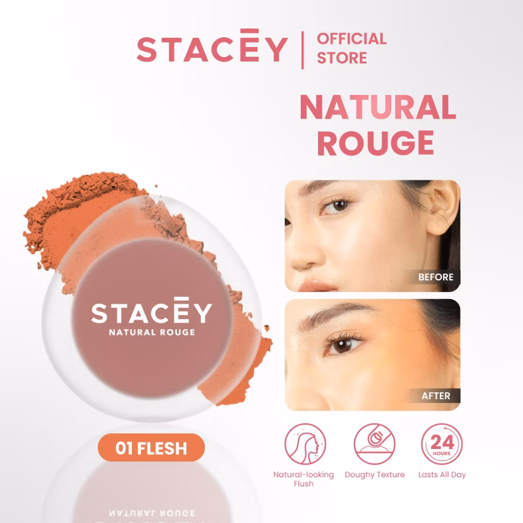 Stacey Natural Rouge Flesh
