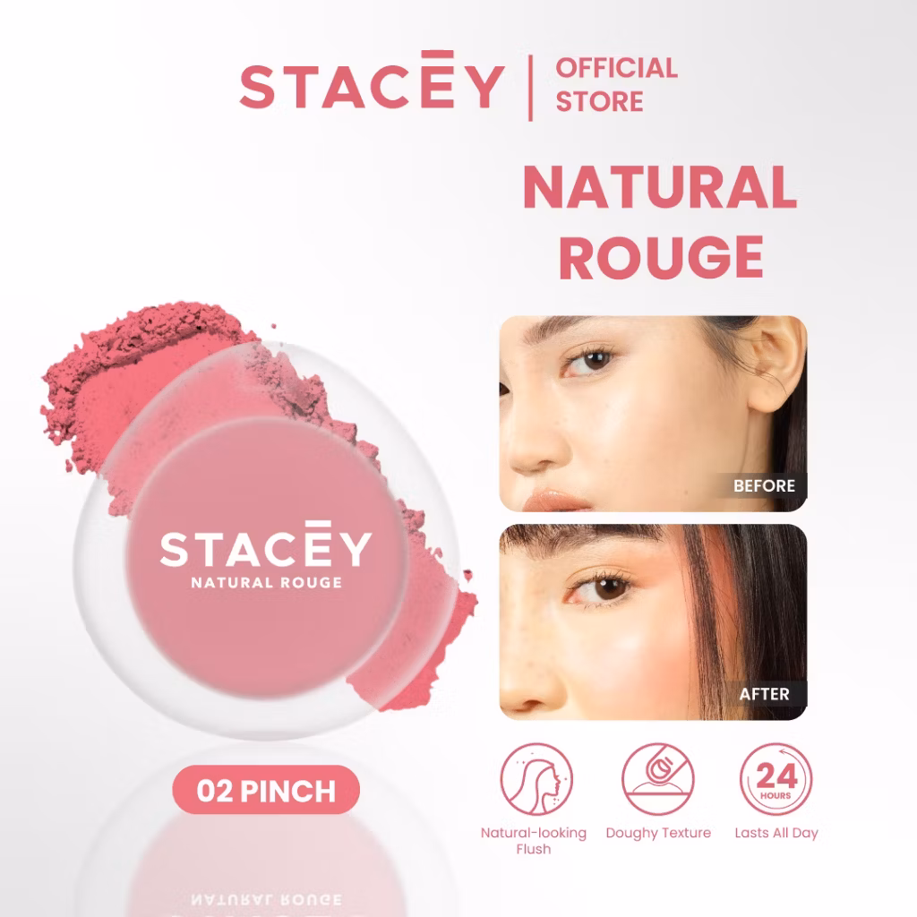 Stacey Natural Rouge Pinch