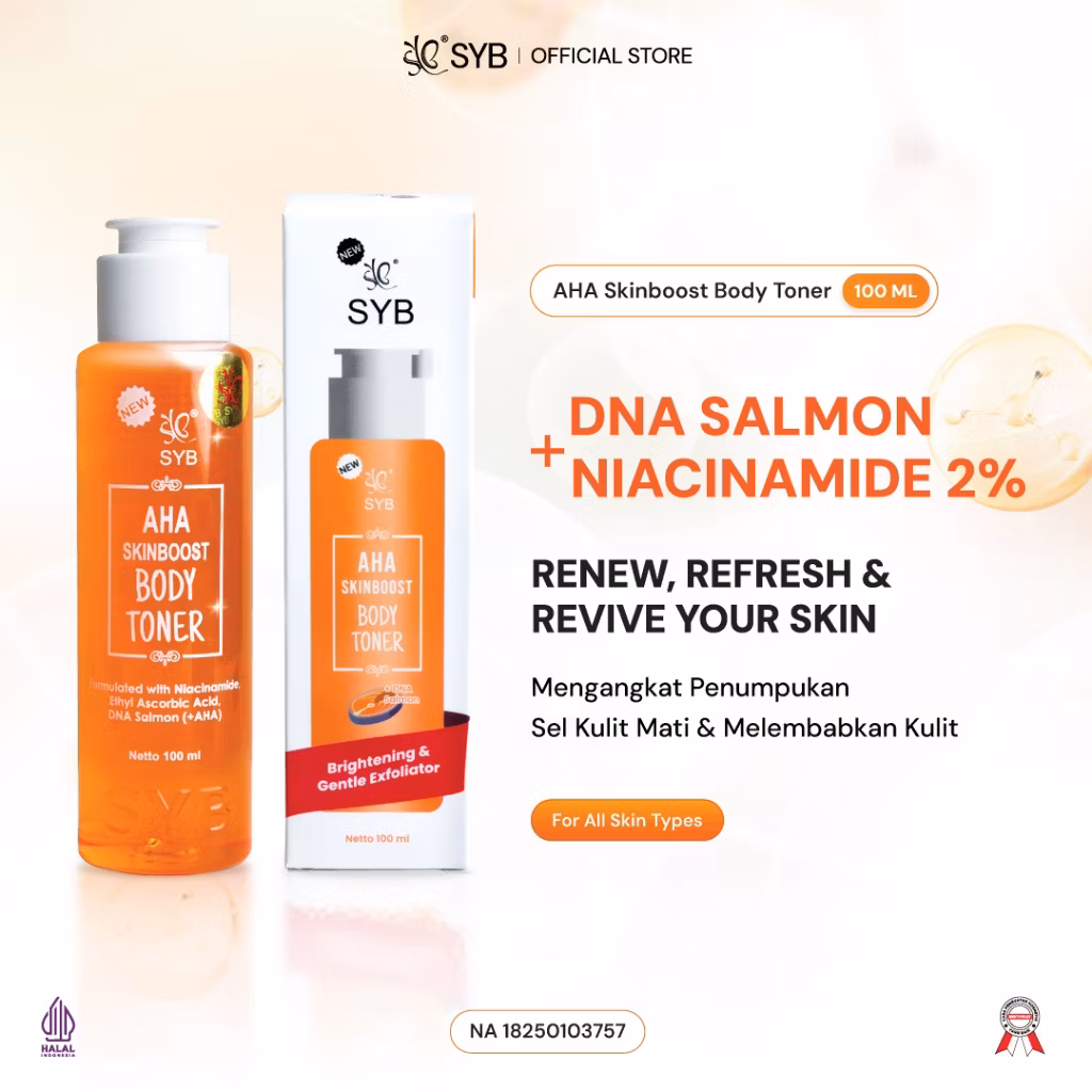 SYB AHA Skinboost Body Toner 100ml