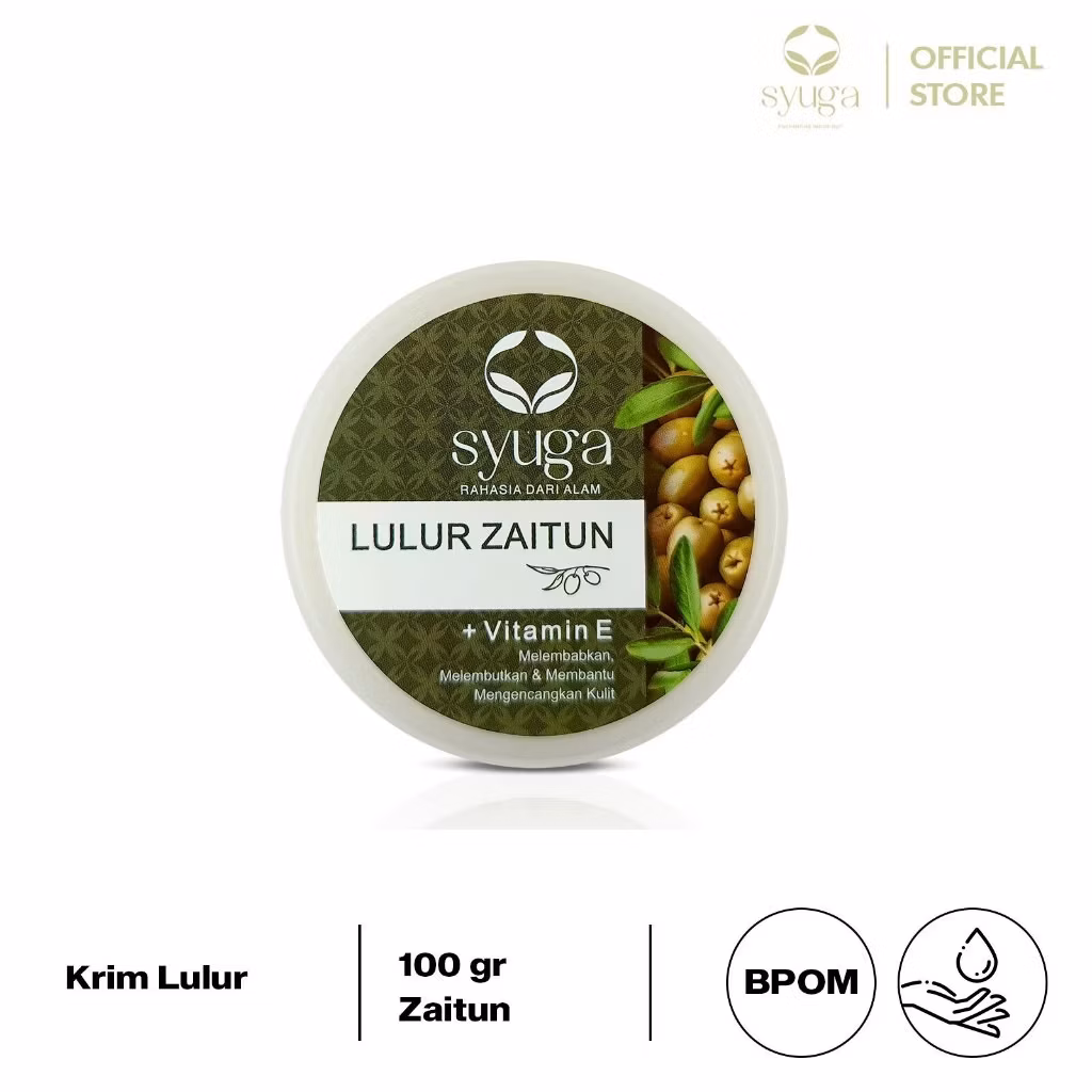 Syuga Lulur Zaitun+Vitamin E 100g