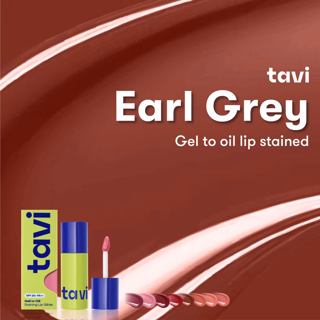 Tavi Gel To Oil Staining Lip Glide 04 Early Grey 4G