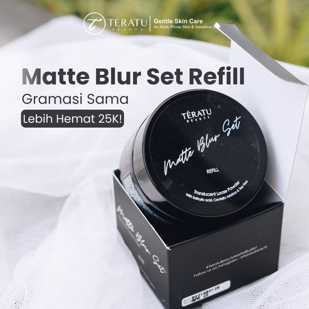 Teratu Refill Translucent Loose Powder15gr