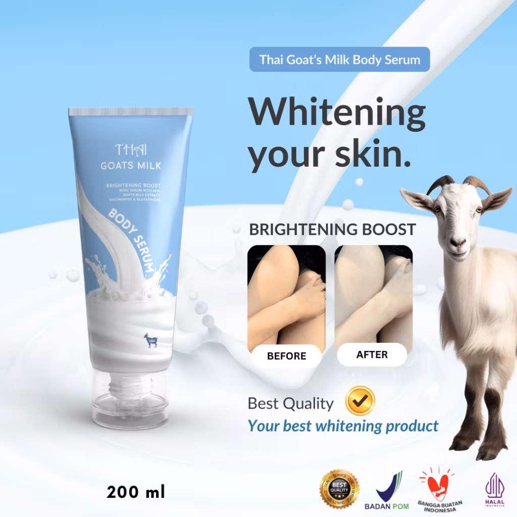Thai Goats Milk Body Serum 200ml