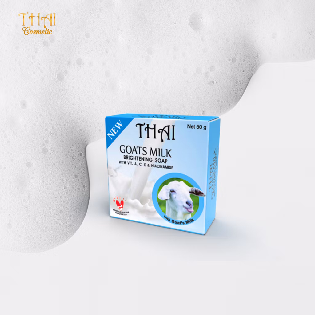 Thai Goats Milk Brightening Soap 50g