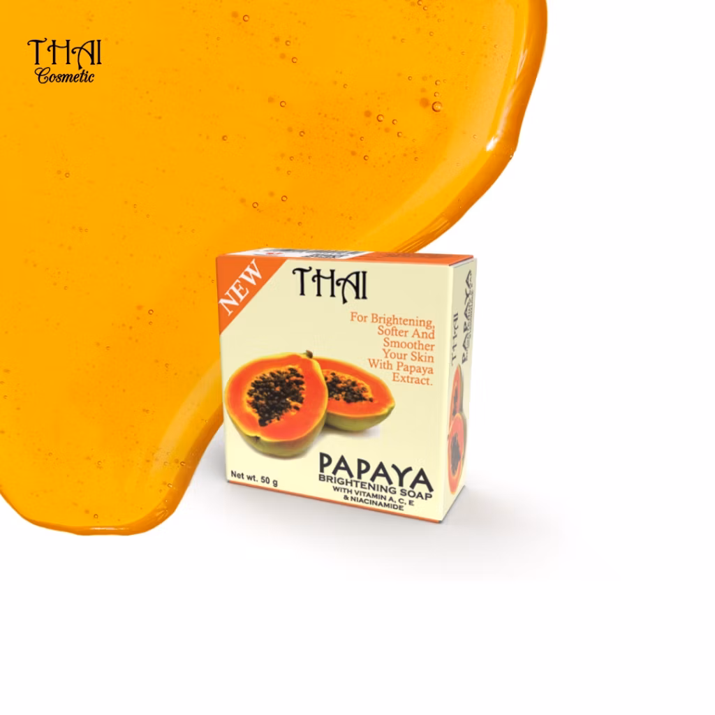 Thai Papaya Brightening Soap 50g