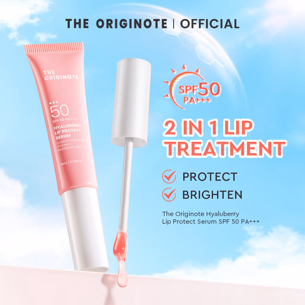 The Originote Hyaluberry Lip Protector Serum SPF 50 10ml