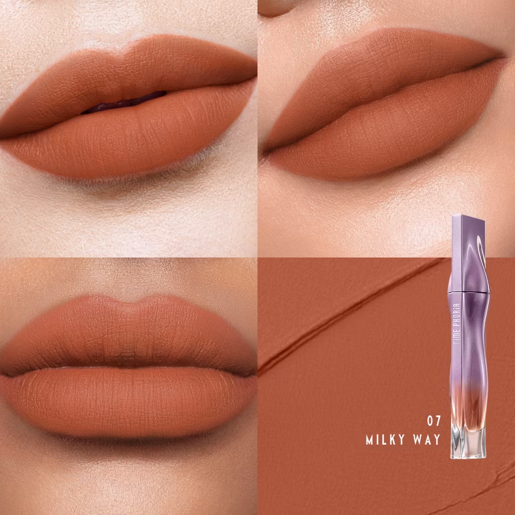 Time Phoria Nebula Velvet Lip Cream Milky Way 07