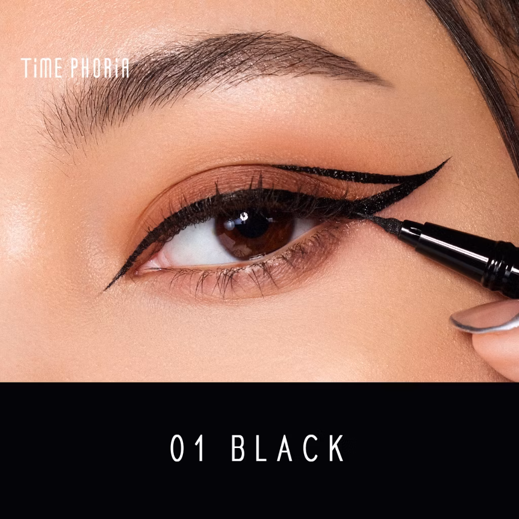 Time Phoria Dune Hyper-Percision Superstay Eye Liner Black