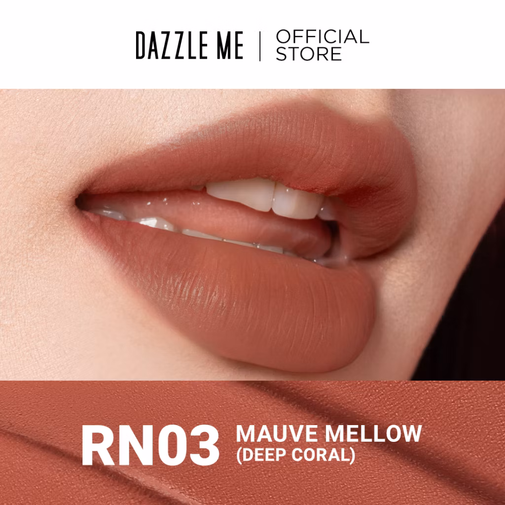 Dazzle Me X Barbie Peptide Power Matte Tinted Lipbalm Rn03 Mauve Mellow