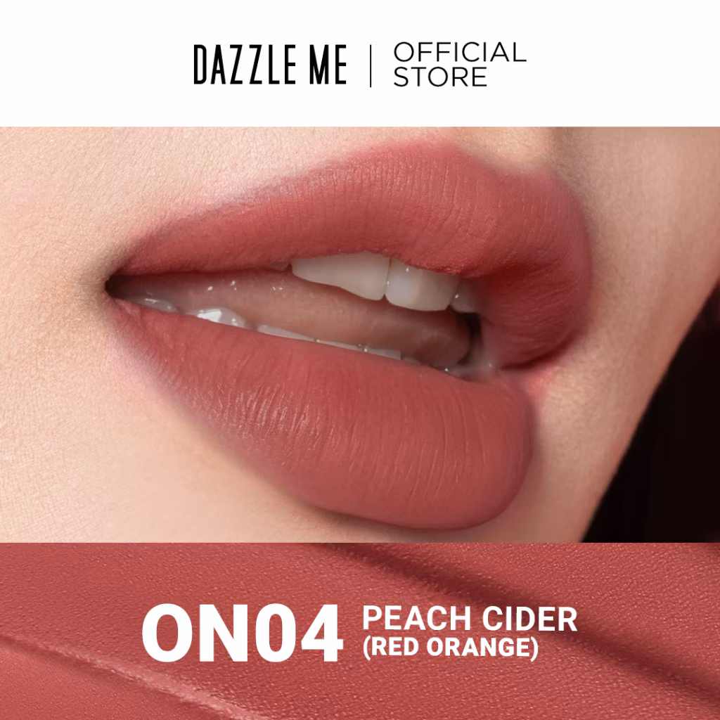Dazzle Me X Barbie Peptide Power Matte Tinted Lipbalm On04 Peach Cider