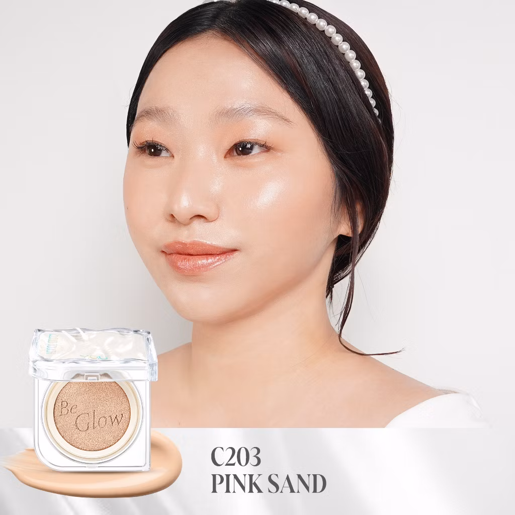 You Cloud Touch Glasting Glow Serum Cushion C203 Pink Sand