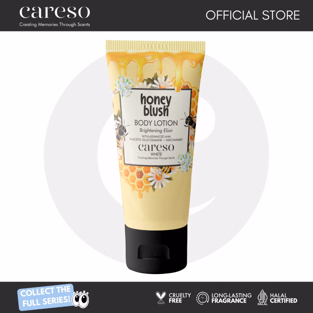 Careso Handbody Tube 50Ml Honey Blush