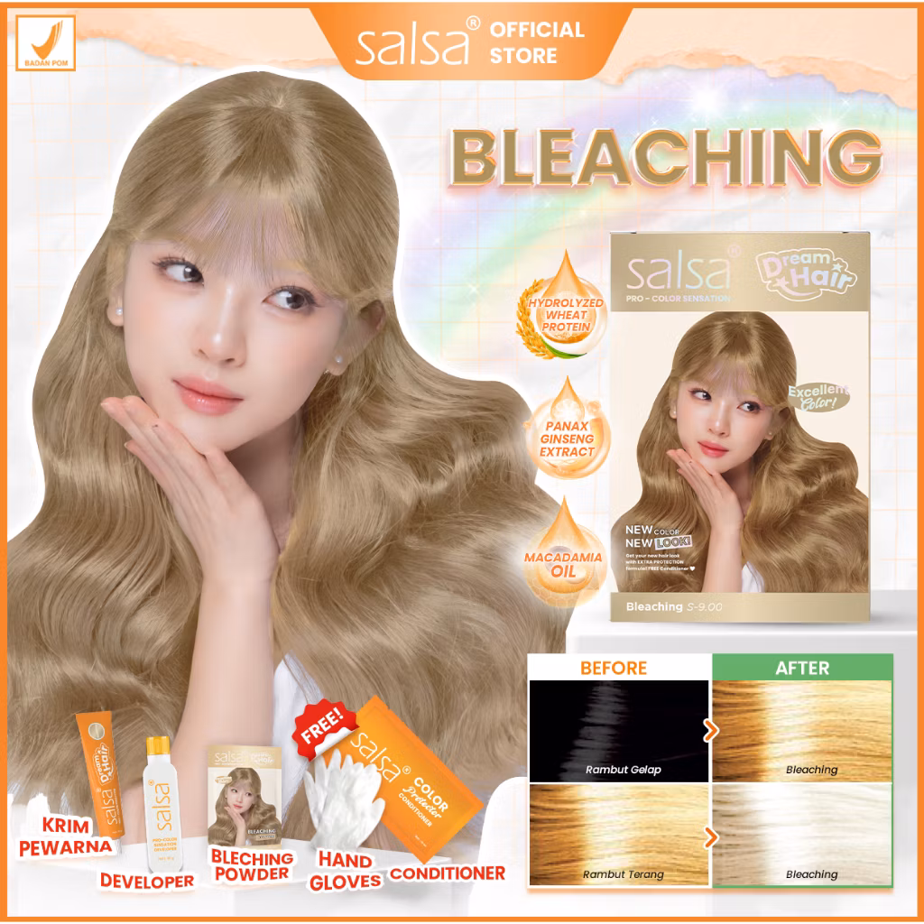 Salsa Pro Color Sensation Dream Hair Excellent Color Bleacing S-9,00