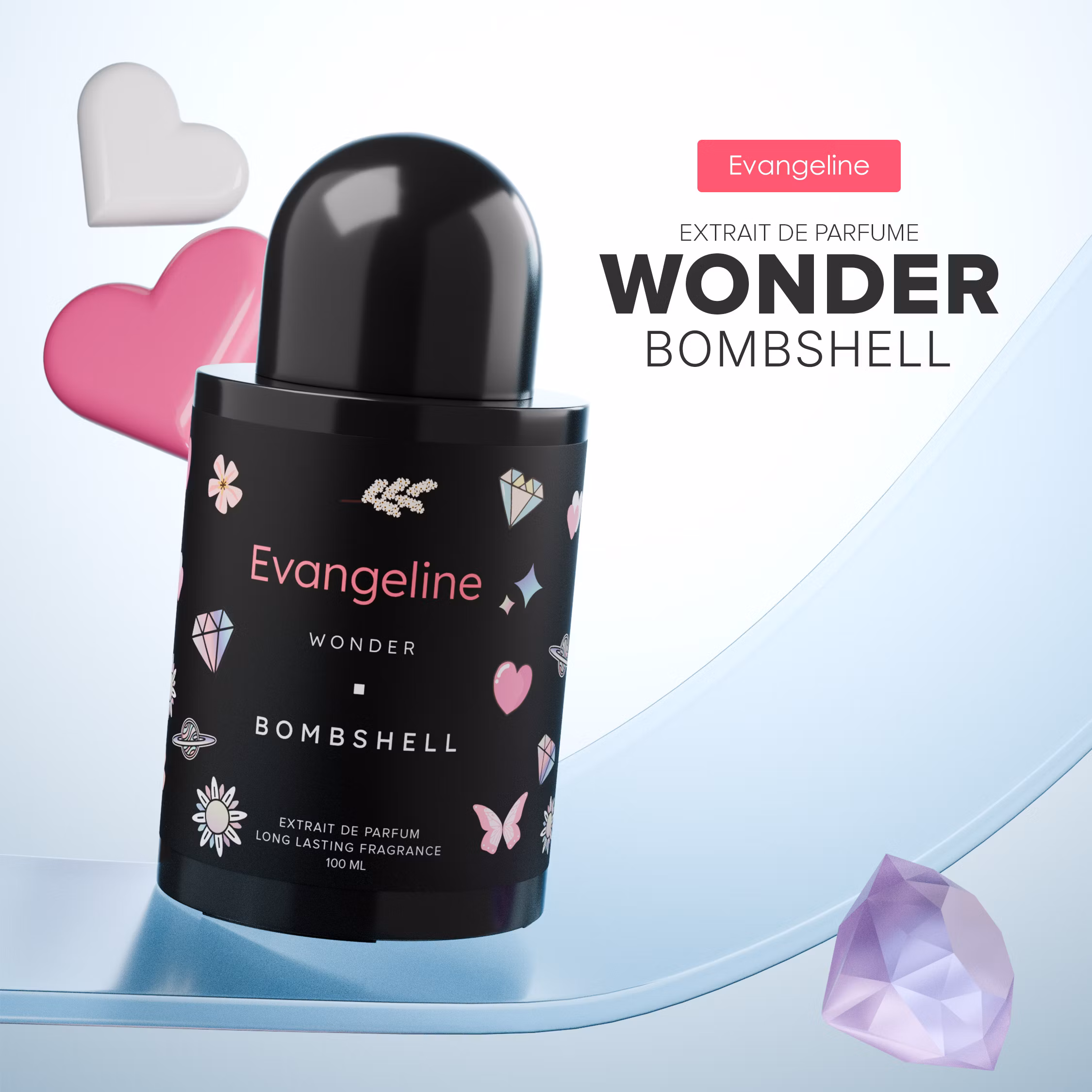 Evangeline Wonder Extrait De Parfum Bombshell 100ml