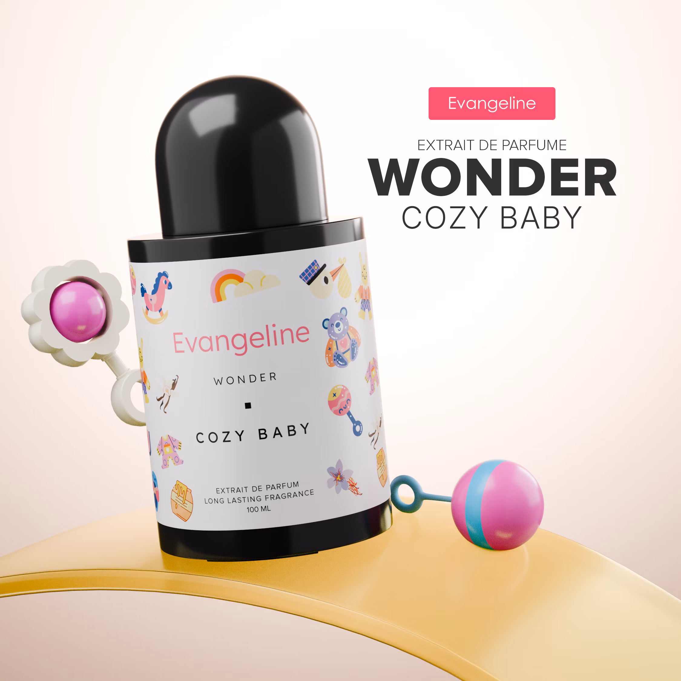 Evangeline Wonder Extrait De Parfum Cozy Baby 100ml