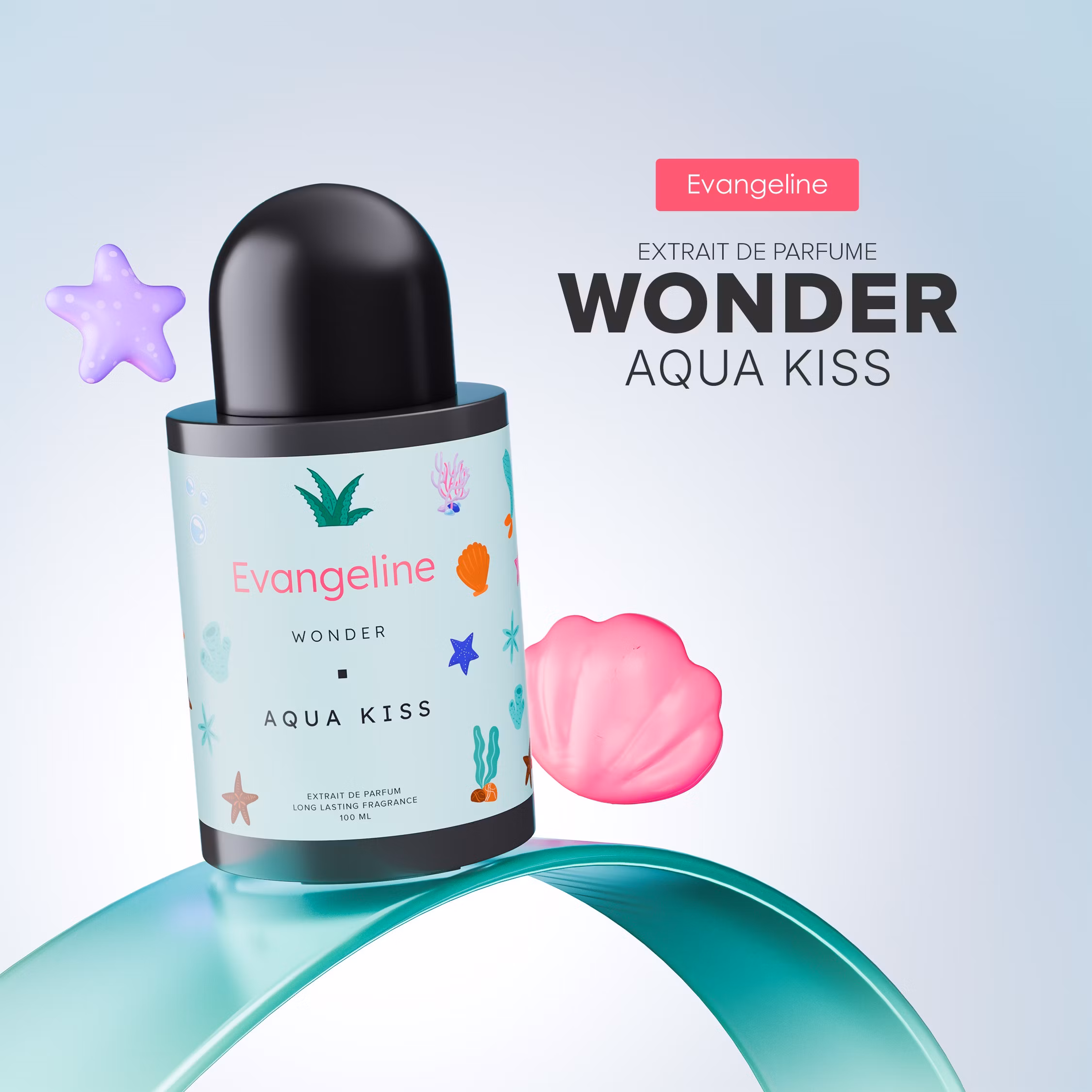 Evangeline Wonder Extrait De Parfum Aqua Kiss 100ml