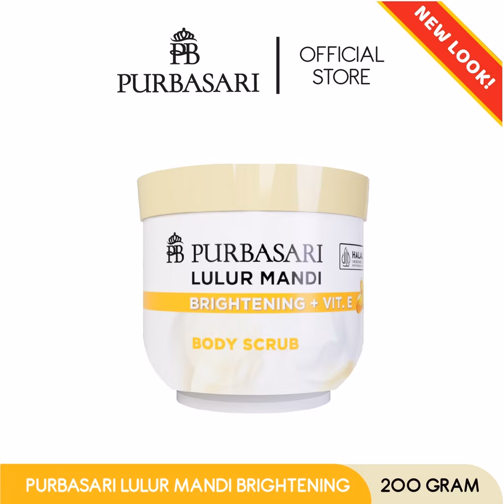 Purbasari Brightening Body Scrub 200gr