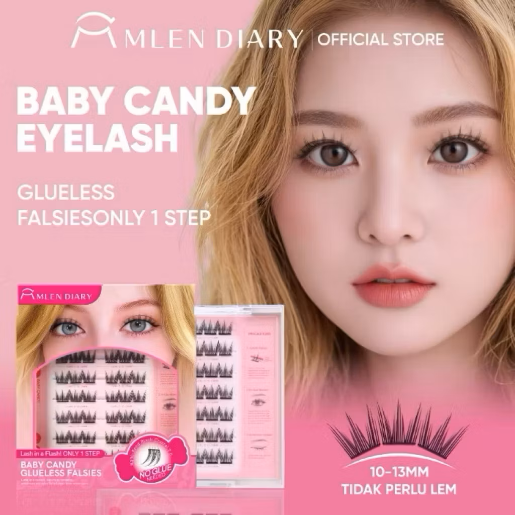 Mlen Diary Glueless Falsies – Baby Candy