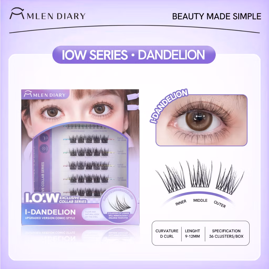 Mlen Diary Glueless Falsies – Dandelion