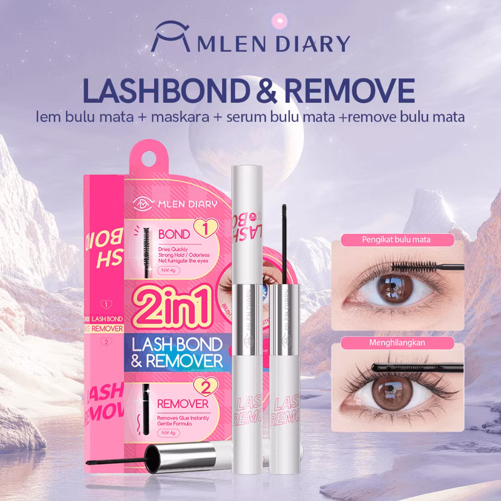 Mlen Diary Eyelash 2in1 Bond & Remover
