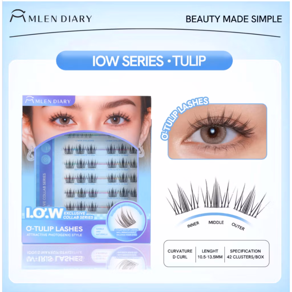 Mlen Diary I.O.W Exclusive Collab Series – O-Tulip Lashes Small