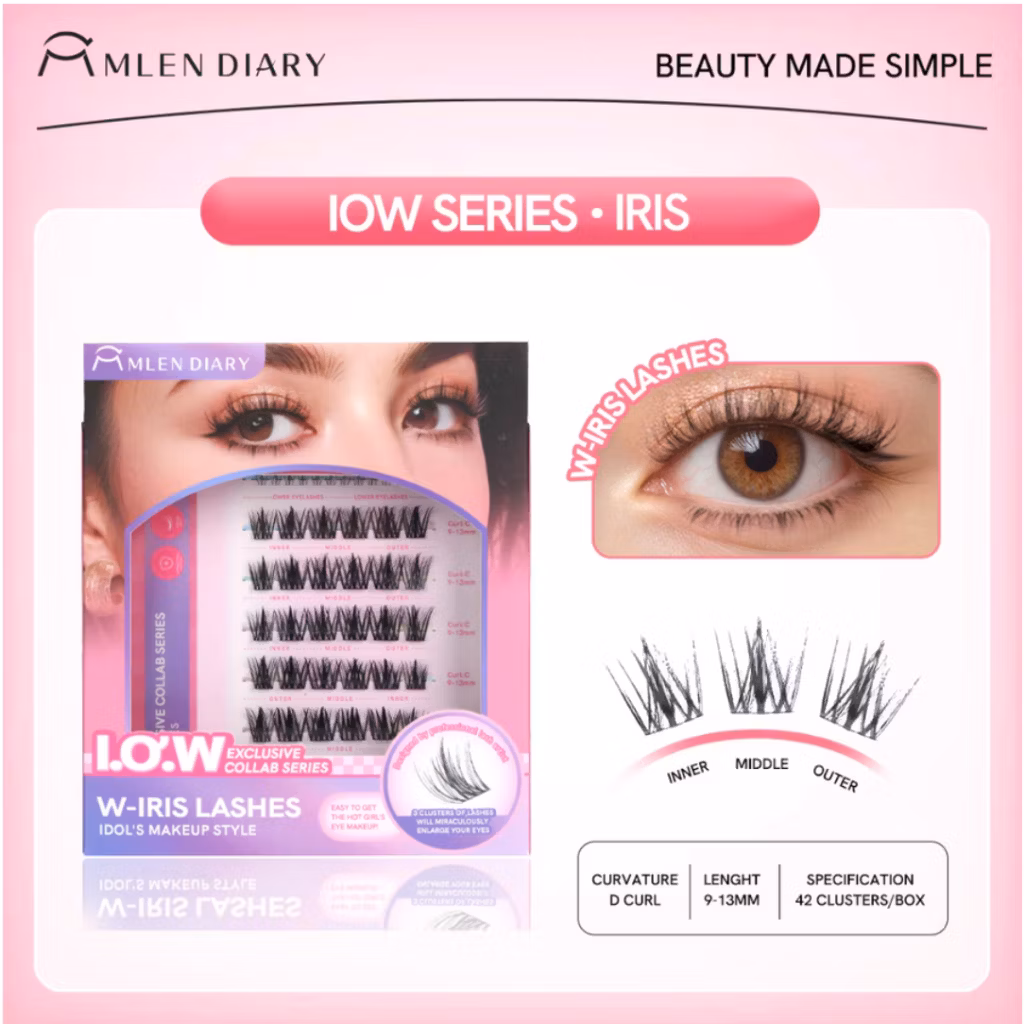 Mlen Diary I.O.W Exclusive Collab Series – W-Iris Lashes Small