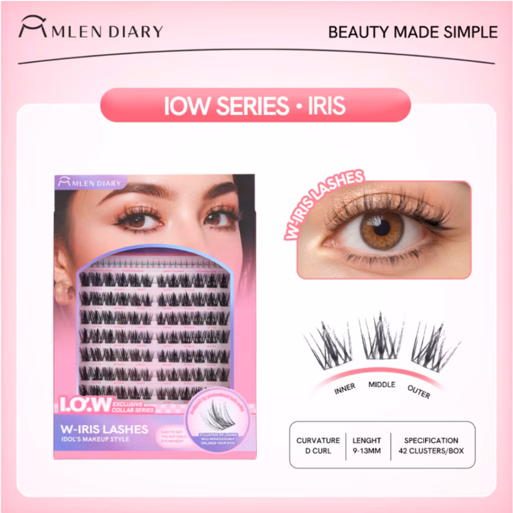 Mlen Diary I.O.W Exclusive Collab Series – W-Iris Lashes Large